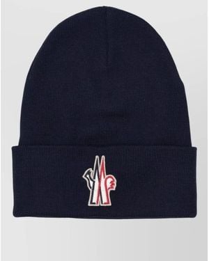 Moncler Wool Beanie - Blue