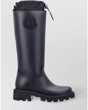 Moncler Pvc Ankle Rain Boots - Blue