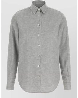 Xacus Flannel Marta Shirt - Gray