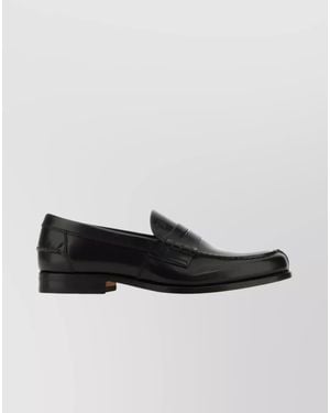 Tod's Leather Loafers - Black