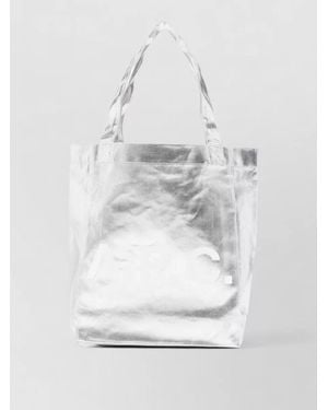 A.P.C. Small Lou Tote Bag Dual Handles - White
