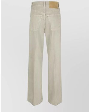 Haikure Straight Trousers - White