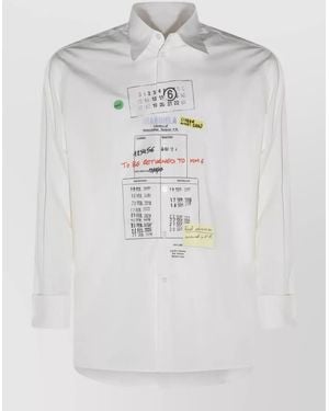 MM6 by Maison Margiela Cotton Shirt - White