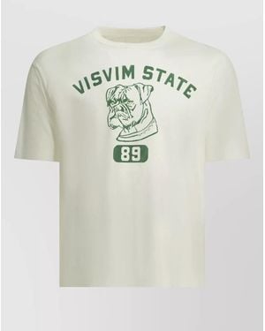 Visvim Printed Cotton Crew-Neck T-Shirt - Multicolor
