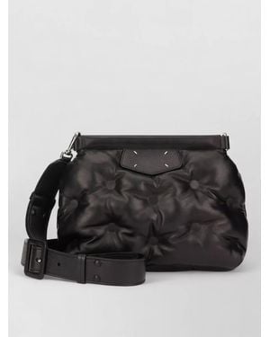 Maison Margiela Glam Slam Padded Shoulder Clutch Bag - Black