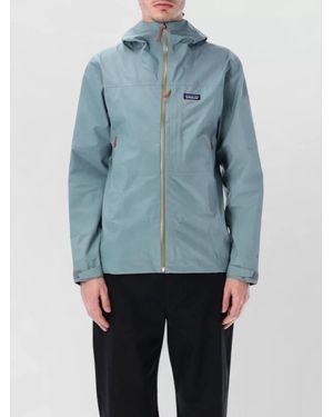 Patagonia Waterproof Hooded Jacket - Blue