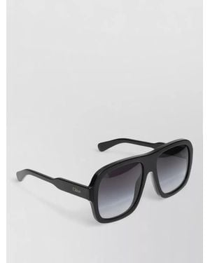 Chloé Sunglasses Ch0331S 001 Oversized Recycled Acetate - Black