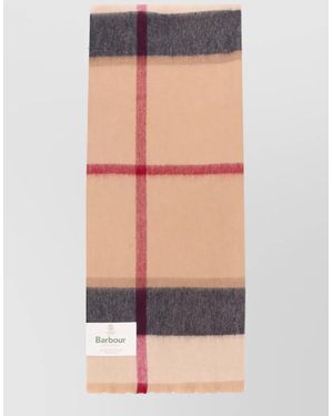 Barbour Tartan Lambswool Scarf - Multicolour