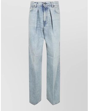 Haikure Wide-Leg Trousers - Blue