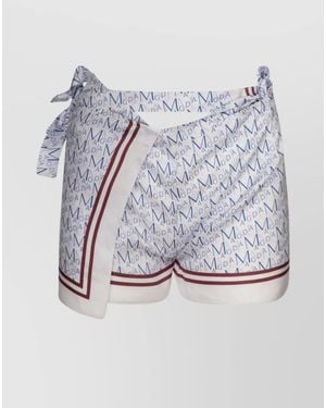 Magda Butrym Tailored Shorts - Blue