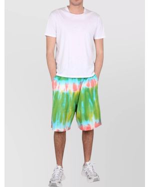DSquared² Cotton Regular-Fit Bermuda Shorts - Green
