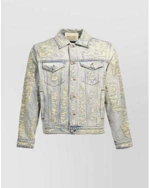 1017 ALYX 9SM Distressed Pockets Rugged Jacket - White