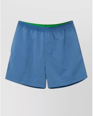 Bottega Veneta Polyamide Swim Shorts - Blue