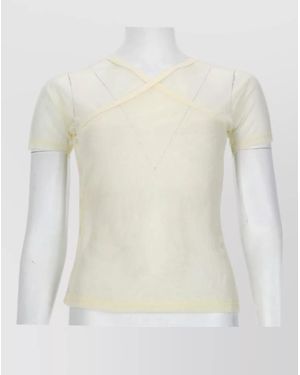 Paloma Wool Slim-Fit Mesh T-Shirt - White