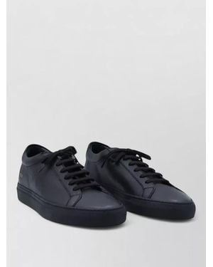 Common Projects Leather Lace-Up Sneakers - Blue