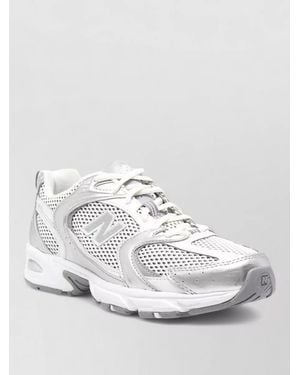 New Balance Synthetic Mesh Low-Top Trainers - White