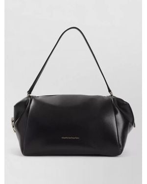 Carven Lambskin Small Shoulder Bag - Black