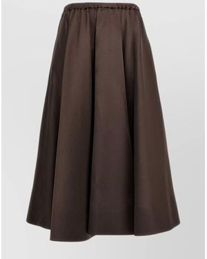 Valentino Garavani Full Skirt - Brown