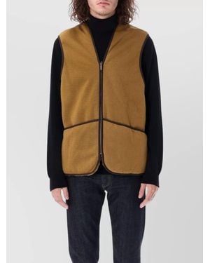 Barbour Warm Pile Waistcoat/Zip-In Liner - Blue