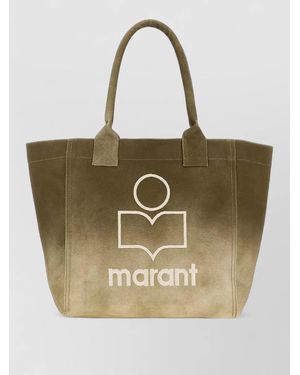 Isabel Marant Yenky Small Canvas Tote Bag - Natural