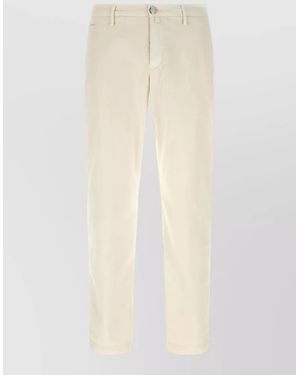 Jacob Cohen Cotton Blend Chinos - White