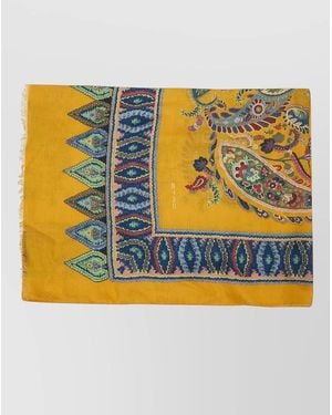 Etro Cashmere Modal Paisley Scarf - Multicolour
