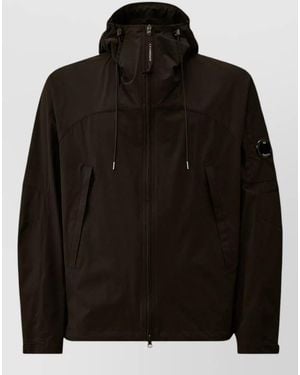 C.P. Company Pro Tek Hooded Jacket Regular Fit - Black