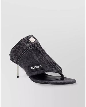 Coperni Denim Sandals - Multicolor