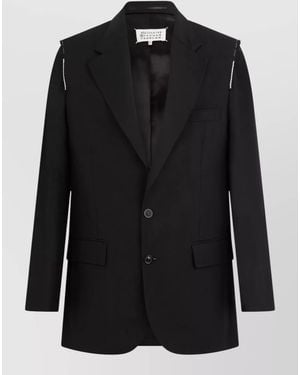 Maison Margiela Tailored Jacket Single Breasted Style - Black