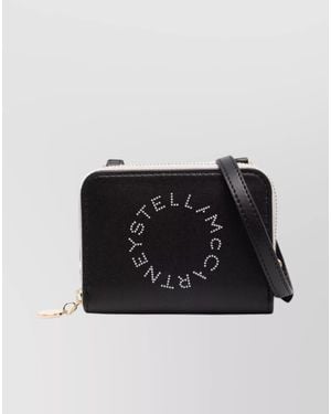 Stella McCartney Bicolour Card Holder - Black