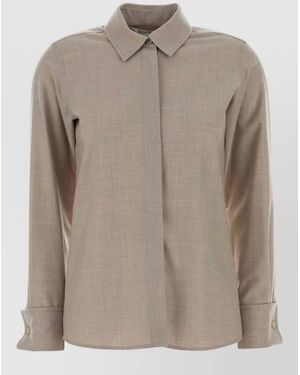 Max Mara Cashmere Shirt - Brown