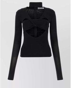 Ambush Cutout Top - Black