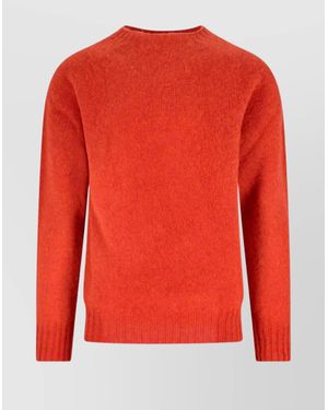 Howlin' Wool Crewneck Jumper - Red