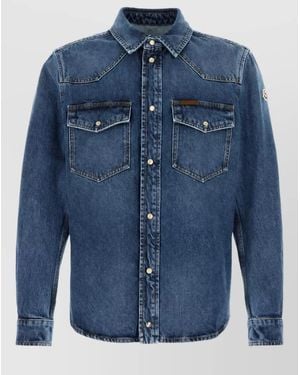 Moncler Denim Shirt - Blue