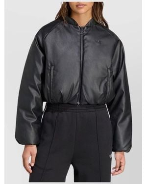 adidas Originals Zip Up Bomber Jacket - Black