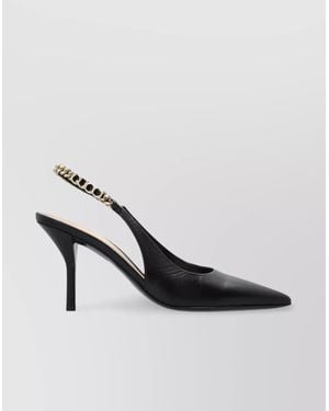 Gucci Signoria Chain Detail Pumps - Black