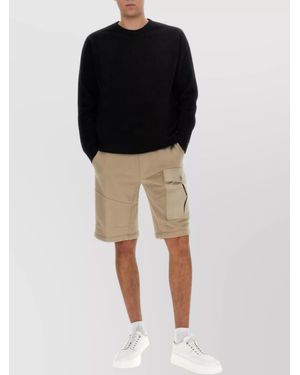 C.P. Company Logo Crew Neck Sweatshirt - Black