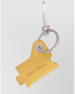 Rick Owens Keychain Case For Lighter - Metallic