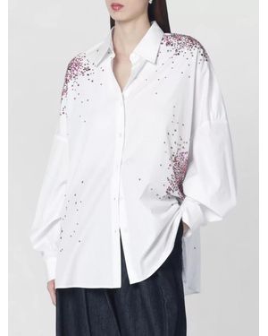 Dries Van Noten Cotton Oversized Shirt - White