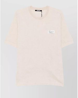 Jacquemus Short-Sleeve Shirt - Natural