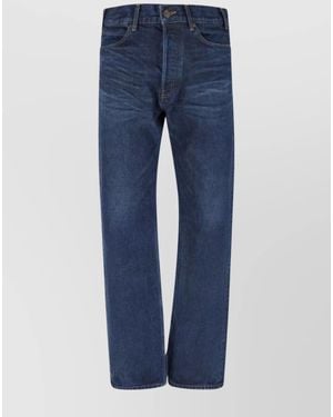 Celine Straight-Leg Pants - Blue