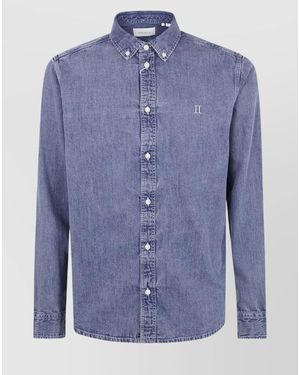 Les Deux Denim Shirt - Blue