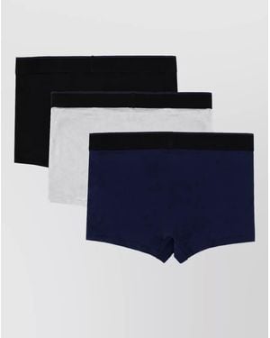 DIESEL 3-Pack Cotton Boxer Briefs - Blue