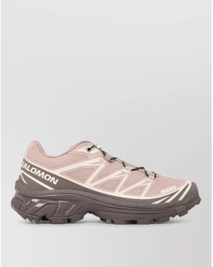Salomon Technical Fabric Lace-Up Trainers - Multicolour