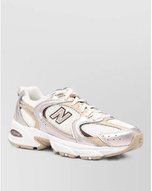 New Balance Mesh Panel Low-Top Trainers - White