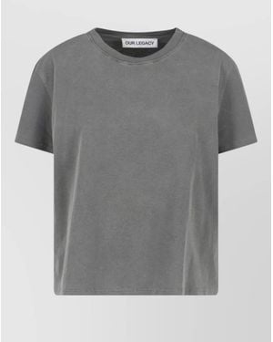 Our Legacy Short-Sleeve T-Shirt - Grey