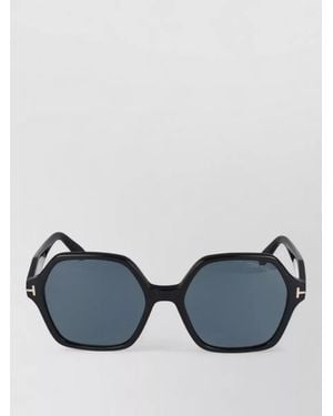 Tom Ford Sunglasses Ft1032 Octagonal Frame Dark Lenses - Blue