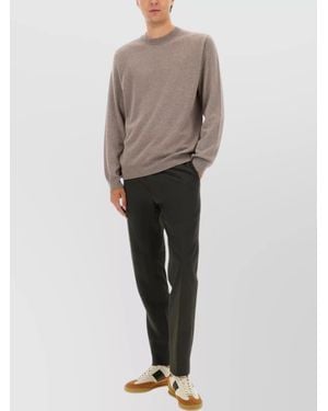 Paul Smith Luxurious Cashmere Crew Neck Sweater - Gray