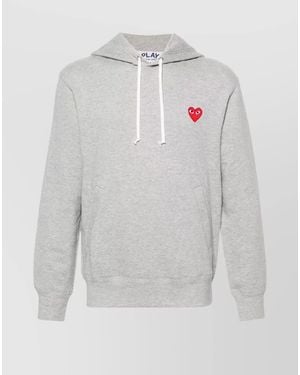 Comme des Garçons Cotton Hoodie - White
