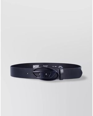 DIESEL Leather Belt - Blue